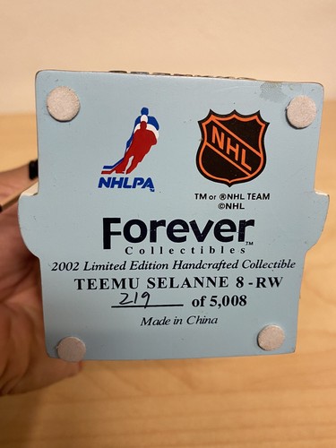 Teemu Selanne San Jose Sharks Bobblehead Forever Collectibles 219/5008 FREE SHIP - Picture 16 of 16