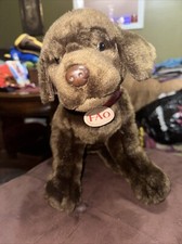 FAO Puppy Dog Brown Chocolate Labrador Stuffed Plush 12 Inches