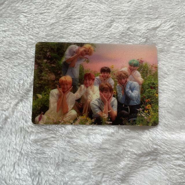 BTS LY special photocardスペシャルトレカ BTS GROUP [Love Yourself Tear] Official Lenticular Special