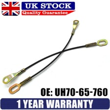 PAIR Rear Tailgate Wire Cable Strap UH70-65-760 For Ford Ranger Mazda B2500 BT50