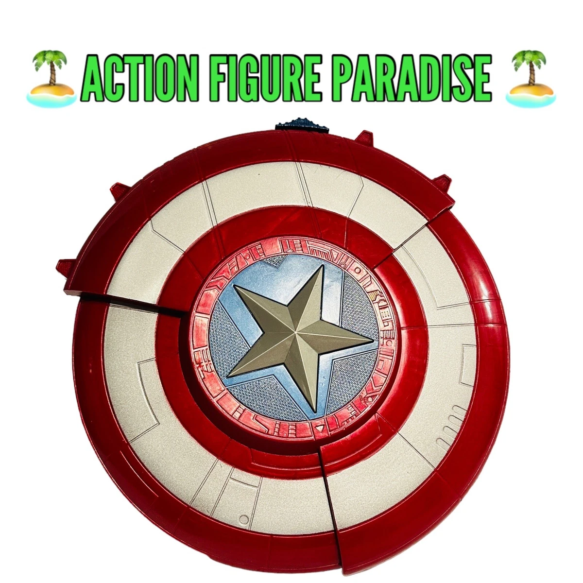Captain America Blaster Reveal Shield Marvel Avengers Civil War NERF Shooter