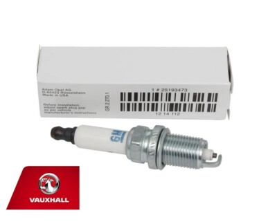 Set of 4 X Genuine GM Vauxhall OPEL Spark Plugs Part Number