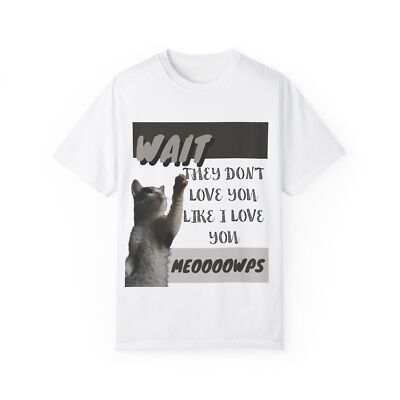 Cat Lover T-shirt, Trendy Feline Tee, Love Cat Shirt, Cute Kitty Top, Cat Lady