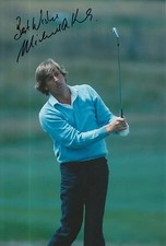 Michael King Hand Signed 12x8 Photo Ryder Cup. 