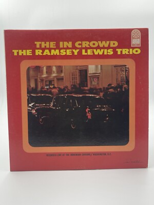 THE RAMSEY LEWIS TRIO THE IN CROWD LP VG VINYL ARGO RECORDS 757 FREE SHIPPING