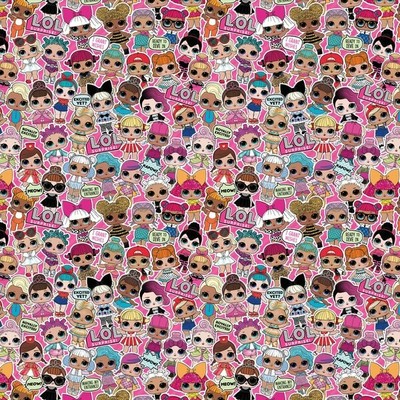 lol surprise gift wrapping paper