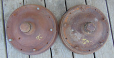 1936 Ford Front Brake Drums Hubs Original Pair Car Pickup Coupe Sedan 1936 Ford Front Brake Drums Hubs Original Pair Car Pickup Coupe Sedan