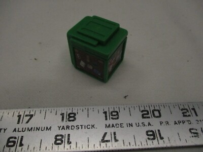FISHER PRICE GEO TRAX Train Part Cargo Track System Postal Package Green Stamps
