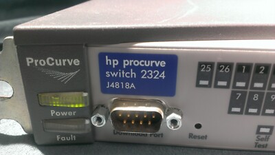 HP ProCurve 2324 J4818A Network 24-port Fast Ethernet Switch for