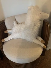 Llama XL Animal Adventure 34" Plush Stuffed Animal Toy White Huge