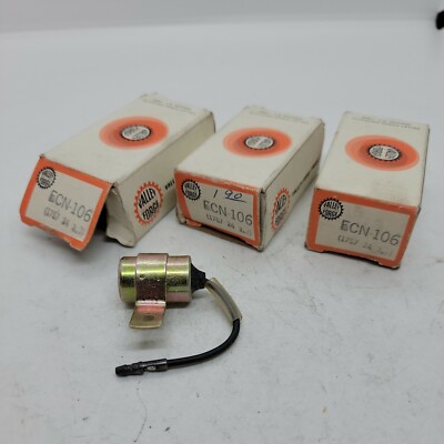 Valley Forge Ignition Condenser Lot of 3  ECN106 NOS