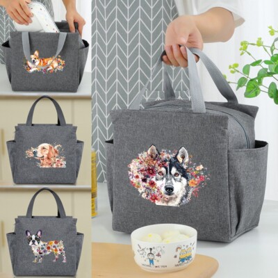 Kühltasche Thermoisoliert Mittagessen Picknick Erwachsene Tragetasche Lebensmittelaufbewahrung Mittagessen Tasche