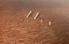 HTF NMINT Aurora AFX Magnatraction Pop Up Shoes w/Springs & Brushes w/Springs