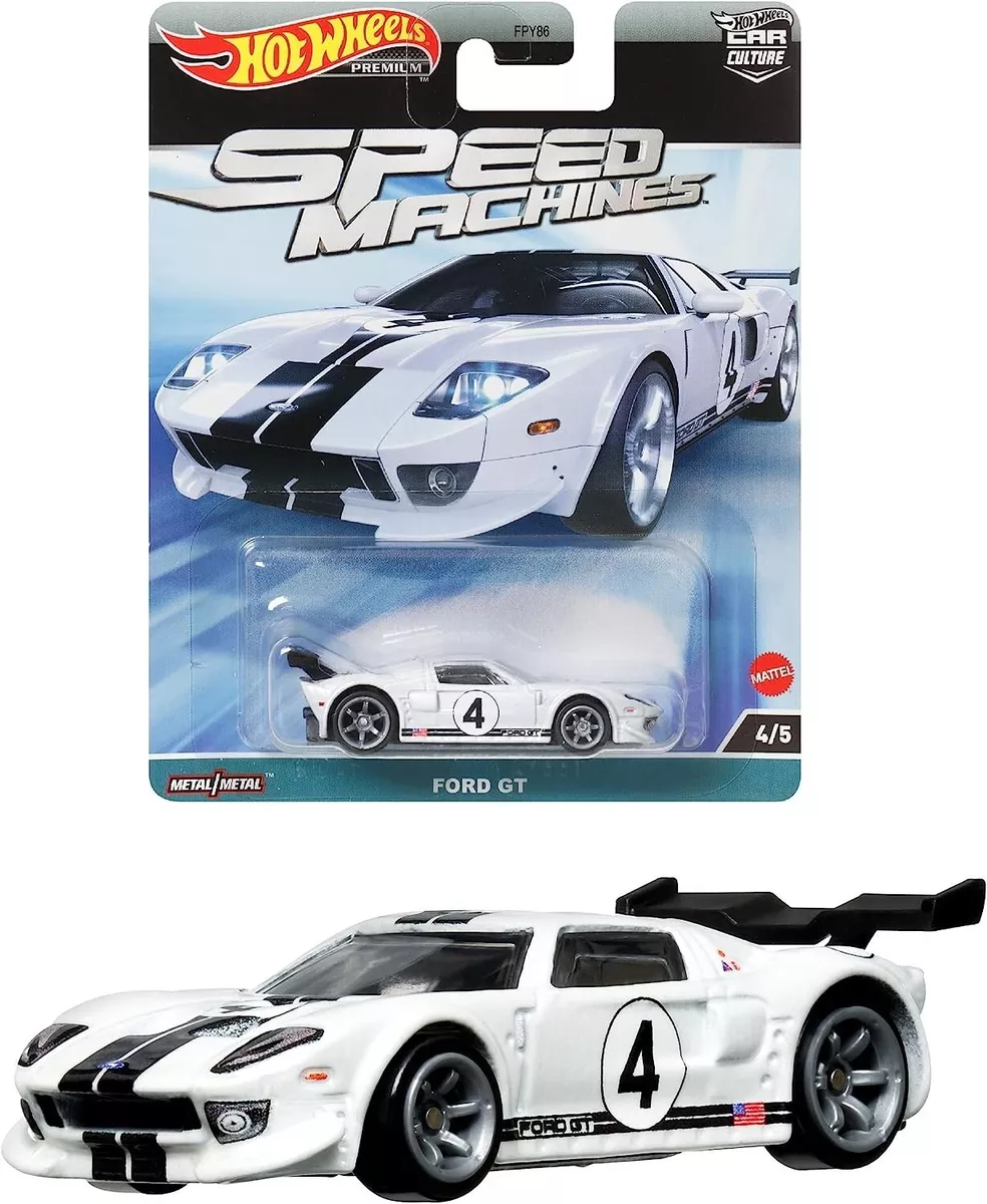  Hot Wheels Ford GT, Speed Machines Car Culture 4/5 : Toys &  Games