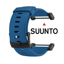 New 24mm SUUNTO Core Rubber Strap Navy Blue Diver Watch Band PVD Adapter Set