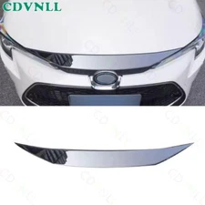For Toyota Corolla 20-2024 Back Steels Front Engine Hood Grille Lip Strip Trim