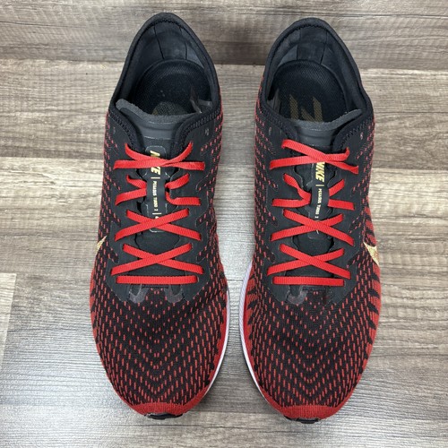 Nike Pegasus Turbo 2 Red Black Womens US Size 11 EUR 43 CU4873-600 Running Shoes - Picture 8 of 10