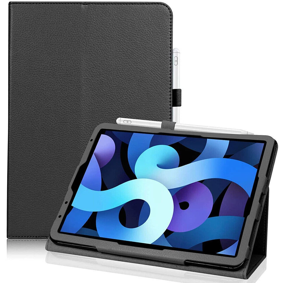 Leather Smart Case Stand Flip Cover For iPad 10th 9th 8th Air 5/4 Pro 13 12.9 11 - Image 4 of 4