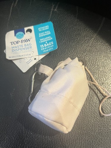 Top - Paw Hook Pouch Dispenser Waste Dog Puppy Pick-Up Travel Poop Bags Holder