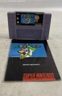 Super Nintendo Player's Choice Super Mario World Cartridge & Manual (Untested)