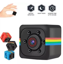 SQ11 Full HD 1080p Mini Camera Night Vision Sport DV Video Recorder Black