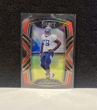 2020 Panini Select / Tennessee Titans Isaiah Wilson - Red Prizm (RC) #291