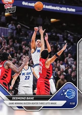 Desmond Bane 2025-26 NBA Topps NOW Card #47 Orlando Magic - Presale