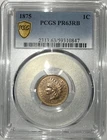 1875 Indian Head Penny PCGS PR 63 RB