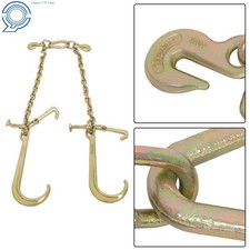 G70 V Type Tow Chain J Hook 38 2grab Hook Tractor Car Wrecker Truck