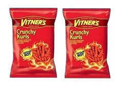 VITNER'S Krunchy Kurls Pack of ( 2 ) 8.75 oz Bags Bundle