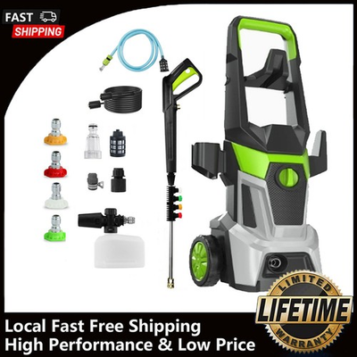 #ad NEW Electric Power Washer 4800 PSI 4.0 GPM Pressure Washer with 23FT Hosenozzle $99.99