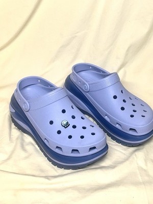 Crocs Classic Mega Crush Clogs Moon Jelly Purple Women s 11 Men s 9