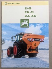 AMAZONE E+S EK-S ZA-XS Winterdienst Streuer Prospekt Traktor Schlepper 