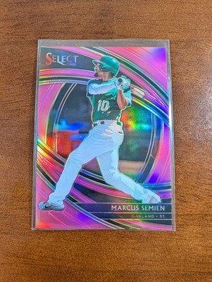2020 Panini Select Pink Prizm Premier Marcus Semien /10 🔥 RARE! A's #171
