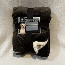 American Kennel Club AKC Pet Throw 40  x50  Dark Brown / Brand New