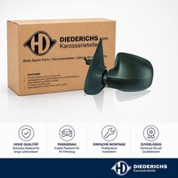 Aussenspiegel Links Diederichs 4456025 FÜR Dacia RÜCkspiegel Aussen
