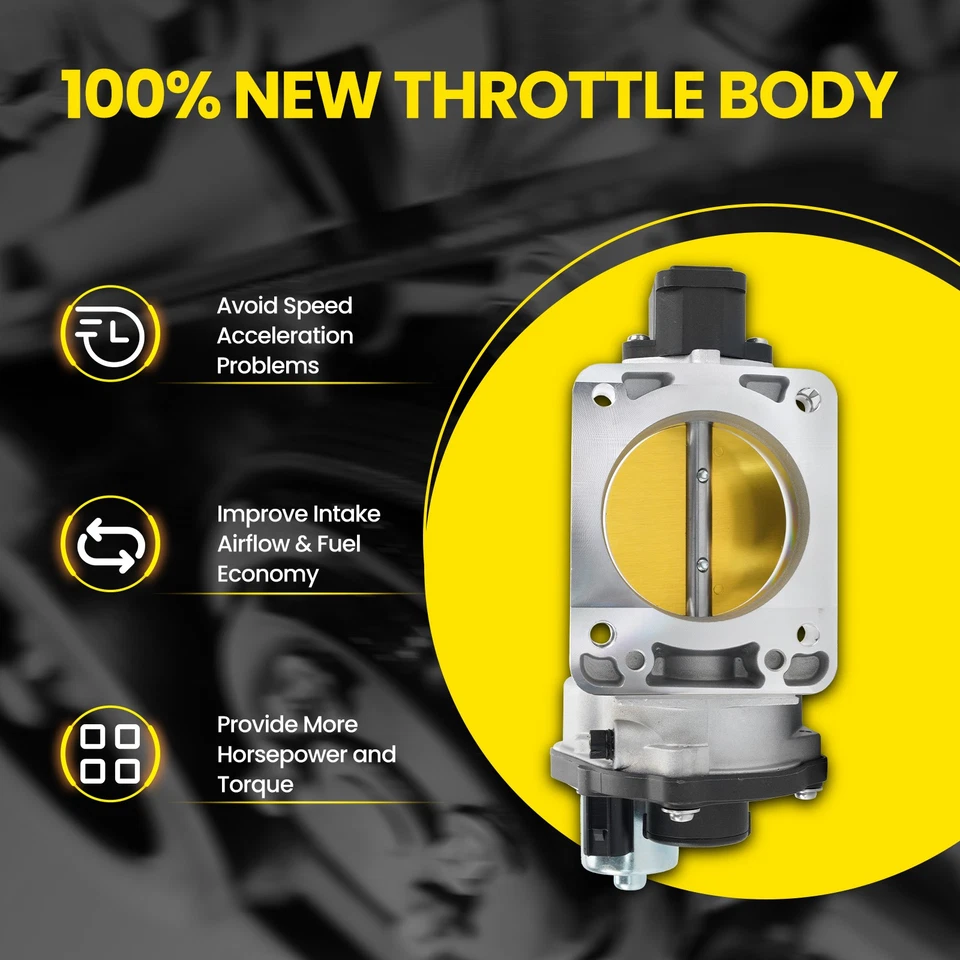 Conjunto electrónico de carrocería del acelerador para Ford E-150 Explorer F-150 Mustang Lincoln Foto 2 de 4