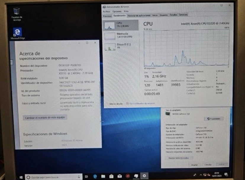 Pc Sobremesa  - Imagen 3 de 4