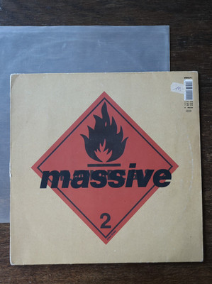 Vintage Massive Attack Massive Blue Lines LP 1991 Europe Record Trip Hop T Shirt