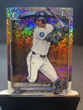 2025 Bowman Chrome - Prospect Andrew Salas #BCP-156 Mini Diamond Refractor