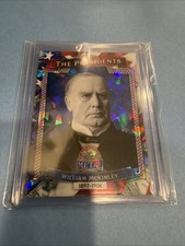 2026 Leaf Metal President’s Day TP-25 RARE ICE  WILLIAM MCKINLEY #’d /1