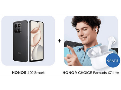 HONOR 400 Smart + HONOR CHOICE X7 Lite 128 GB Desert Gold Dual SIM