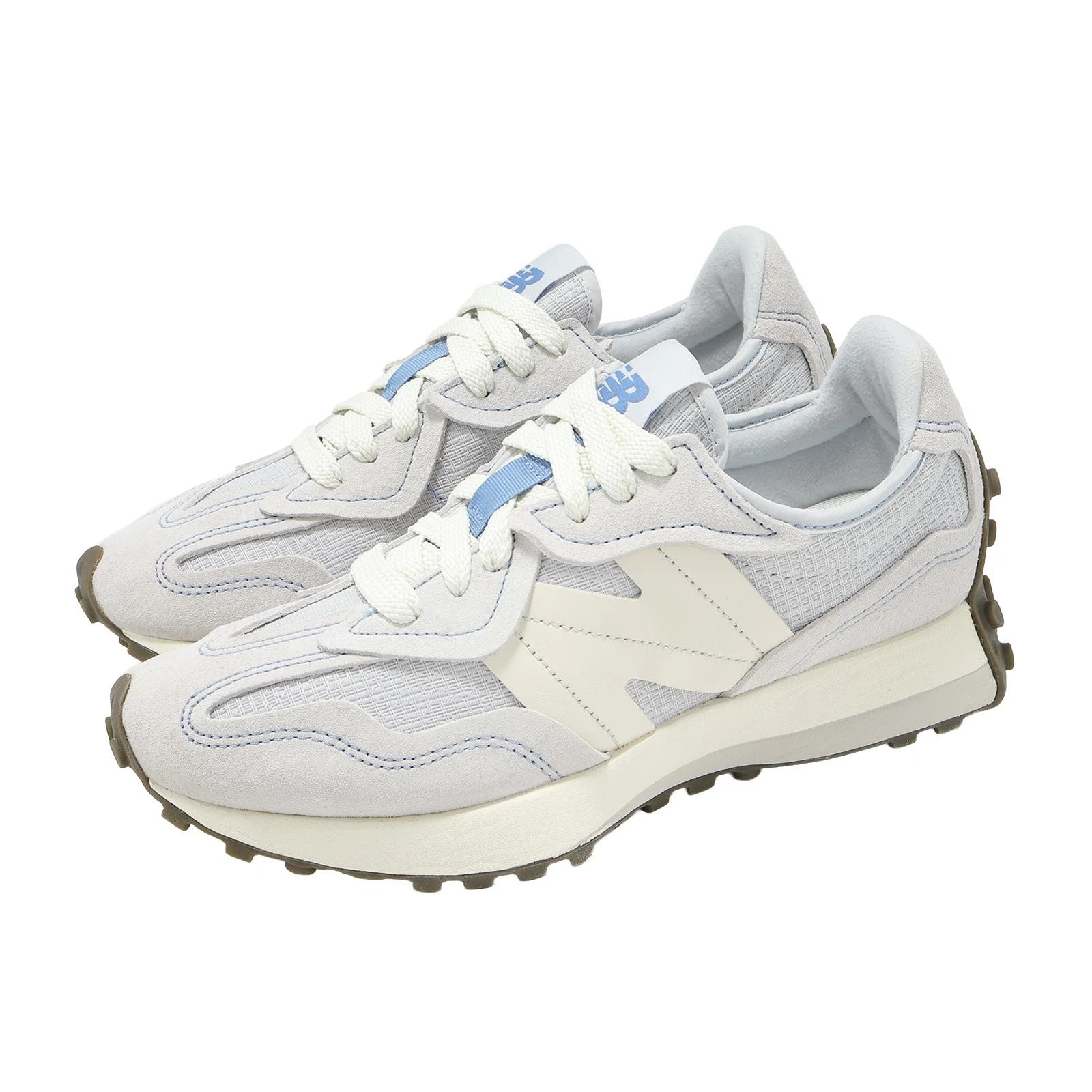 New Balance 327 NB Grey Ivory Men Unisex Casual Lifestyle Shoes U327W6VY-D