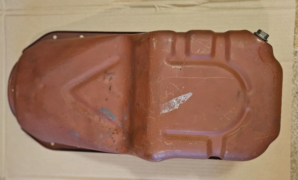 Cadillac Deville 390 1963 motor cárter de aceite y camioneta de aceite 1963 OEM Foto 3 de 4