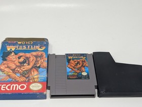 Tecmo World Wrestling (Nintendo NES, 1990) - In Box
