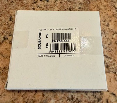 SCUBAPRO ULTRA CLEAR LENSES, NEW!!