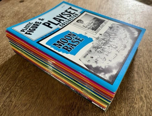 PFPC Magazine LOT #35-37 39-55 MARX PLAYSET Collector Plastic Figure