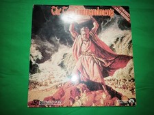 The Ten Commandments Laserdisc Video 2-Disc Extended Play, Charlton Heston