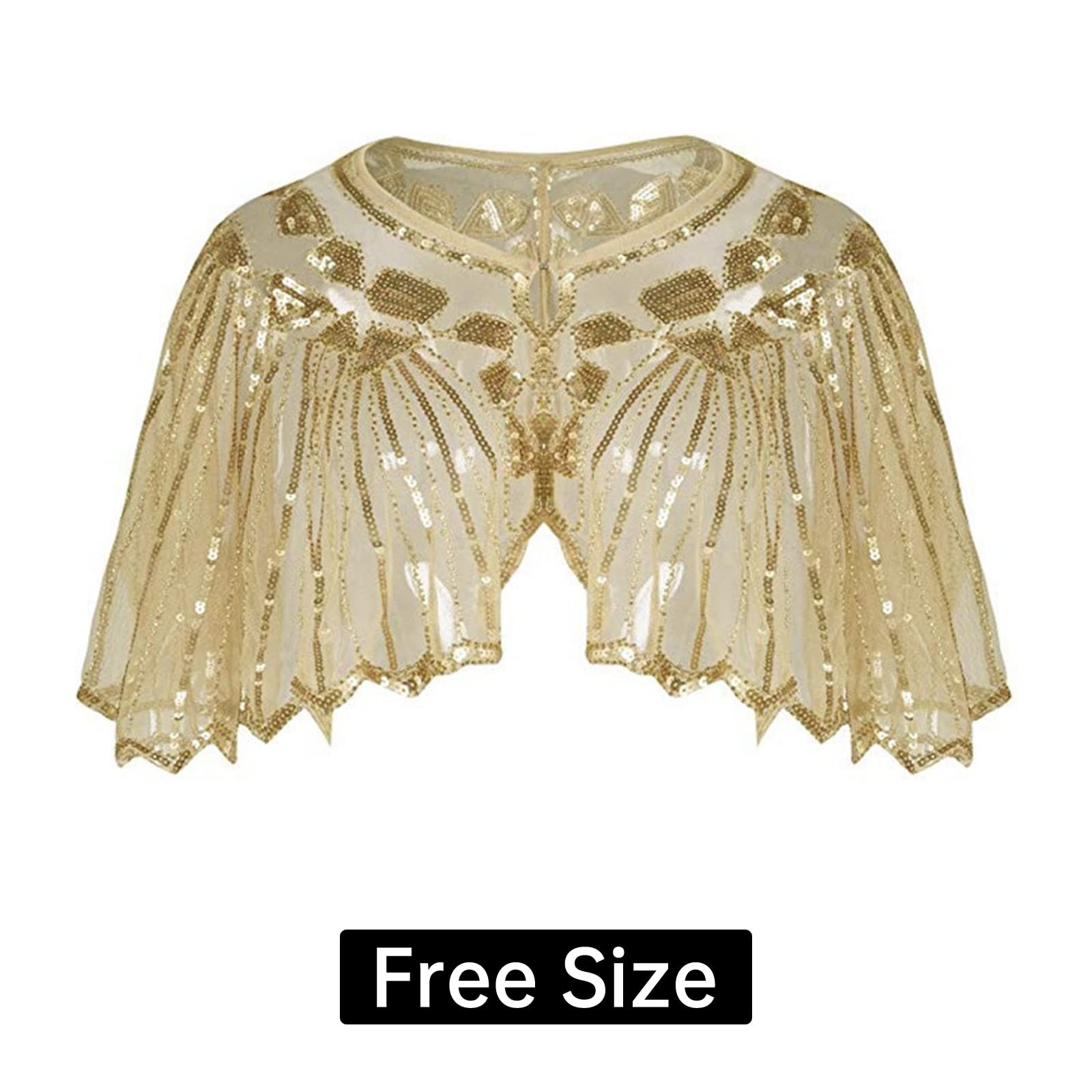 Set Accessoires 1920 Flapper complet de 10 pièces rétro en taille unique adulte