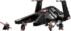 LEGO Star Wars 75336 Inquisitor Transport Scythe Set with 4 Minifigures & Manual